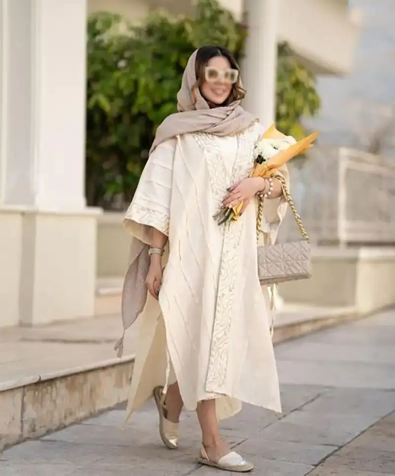 استایل ترکیبی تابستونی با رنگ سفید