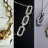 گردنبند زنجیره ای شیک زنانه؛ طرح های ظریف و ضخیم بسیار جذاب