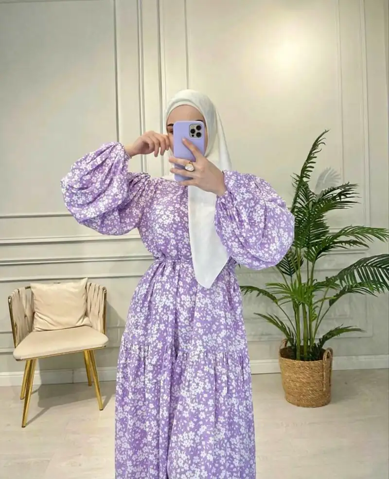 ایده شیک برای استایل با رنگ یاسی