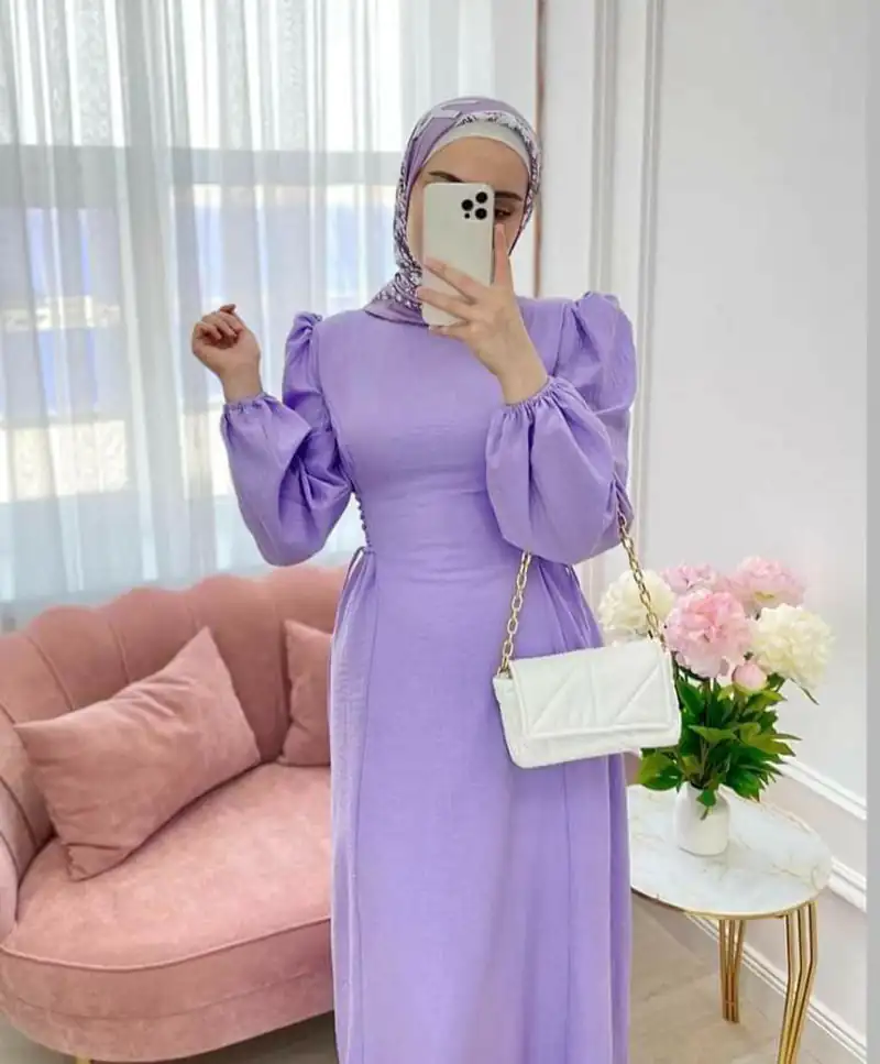 ایده شیک برای استایل با رنگ یاسی