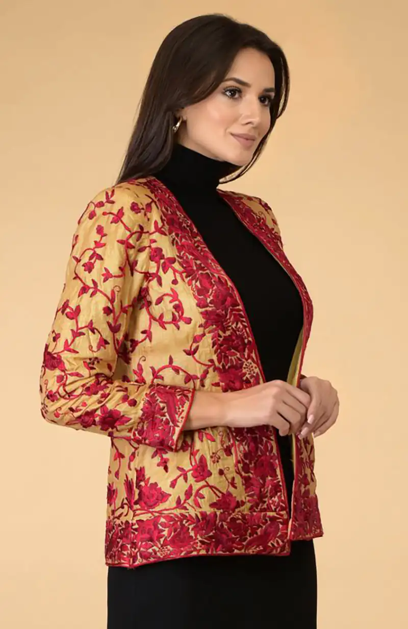 کت سنتی سوزن دوزی خاص