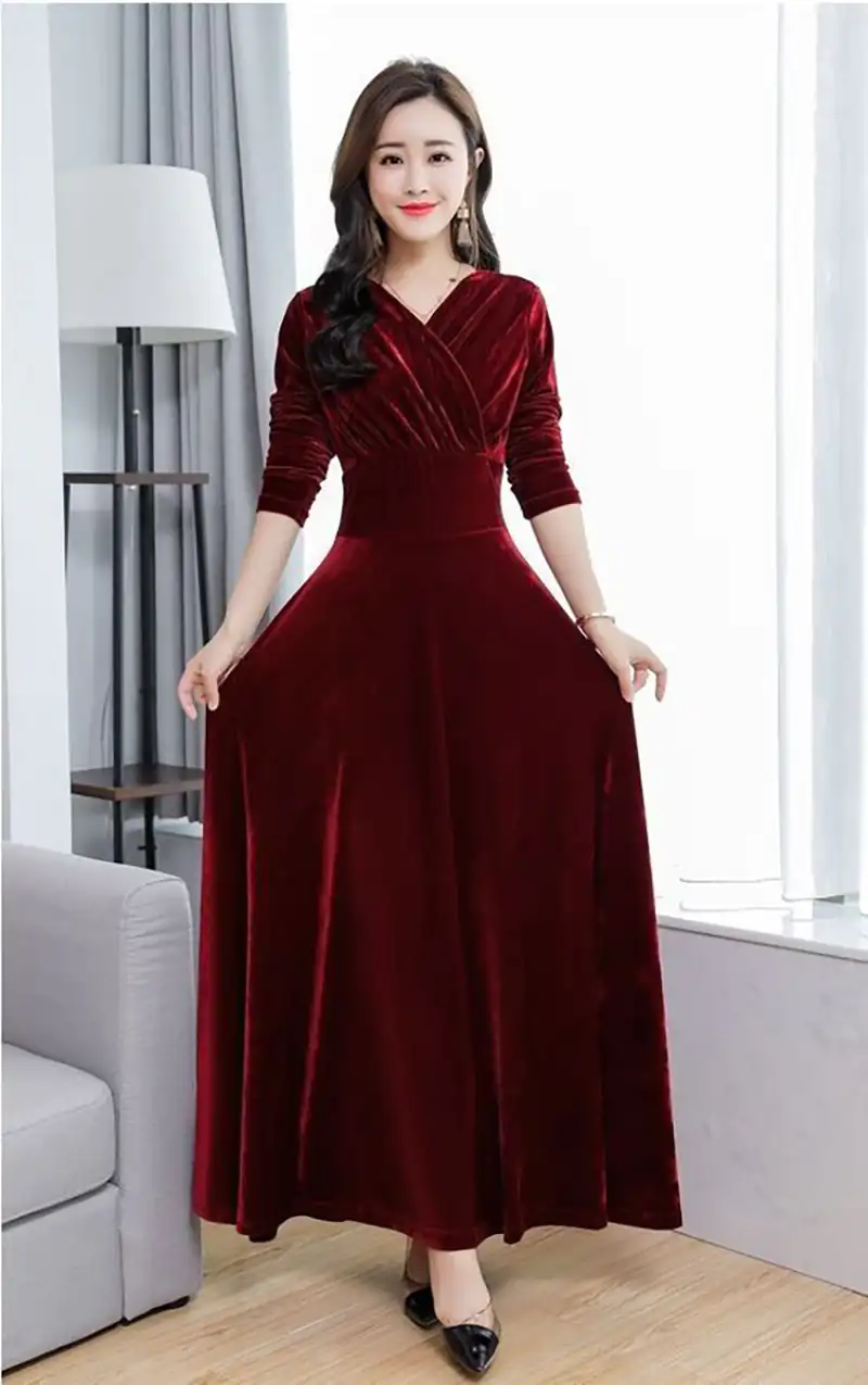 لباس مجلسی مخمل شیک