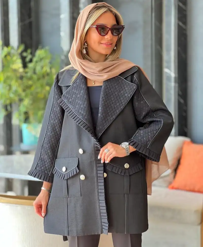 مدل مانتو کرپ مازراتی