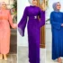 مدل پیراهن بلند پلیسه دار | شیک ترین مدل های پیراهن مجلسی زنانه