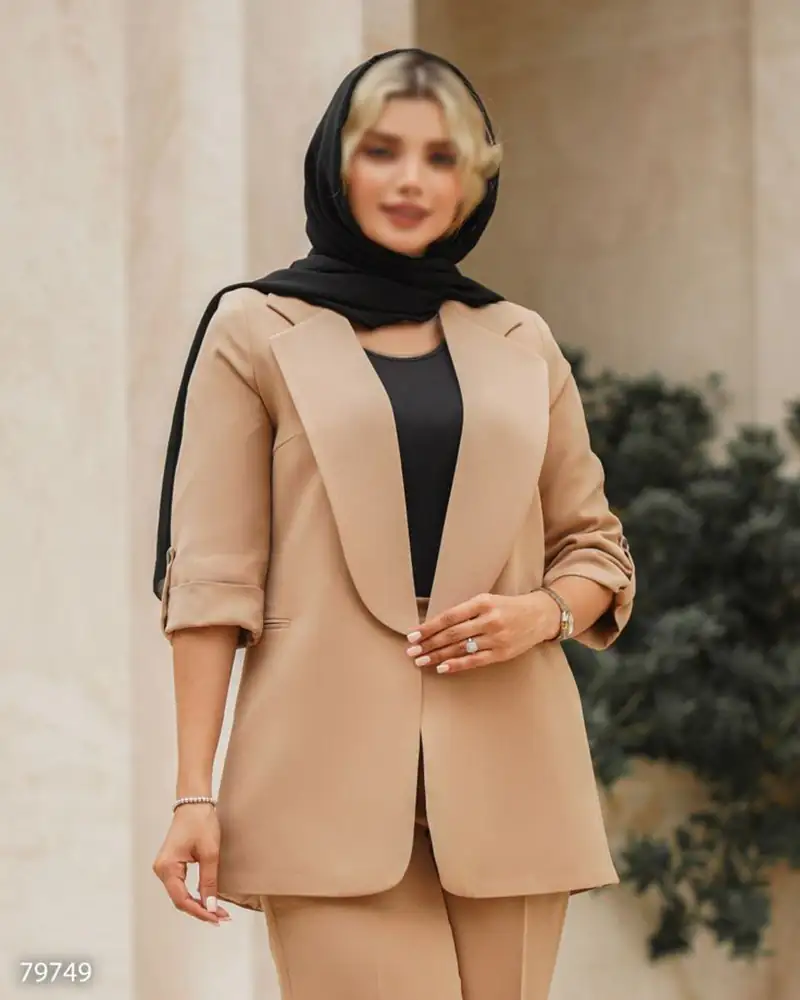 مدل کت زنانه با پارچه مازراتی