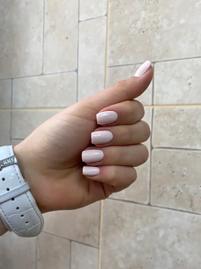 مدل لاکژل ساده و تک رنگ