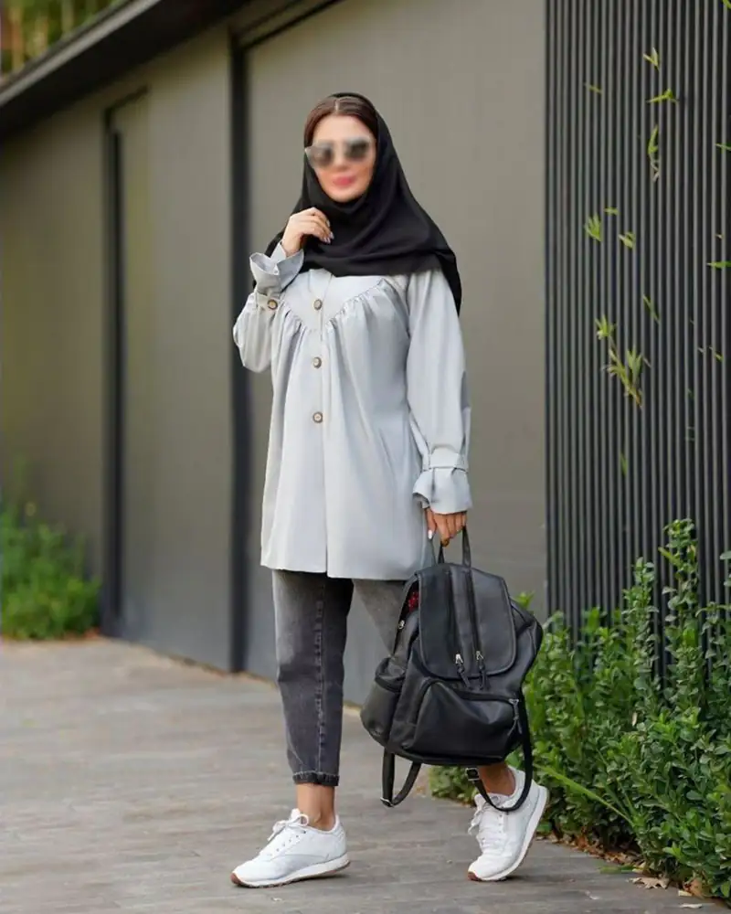 مدل مانتو راحتی دخترانه
