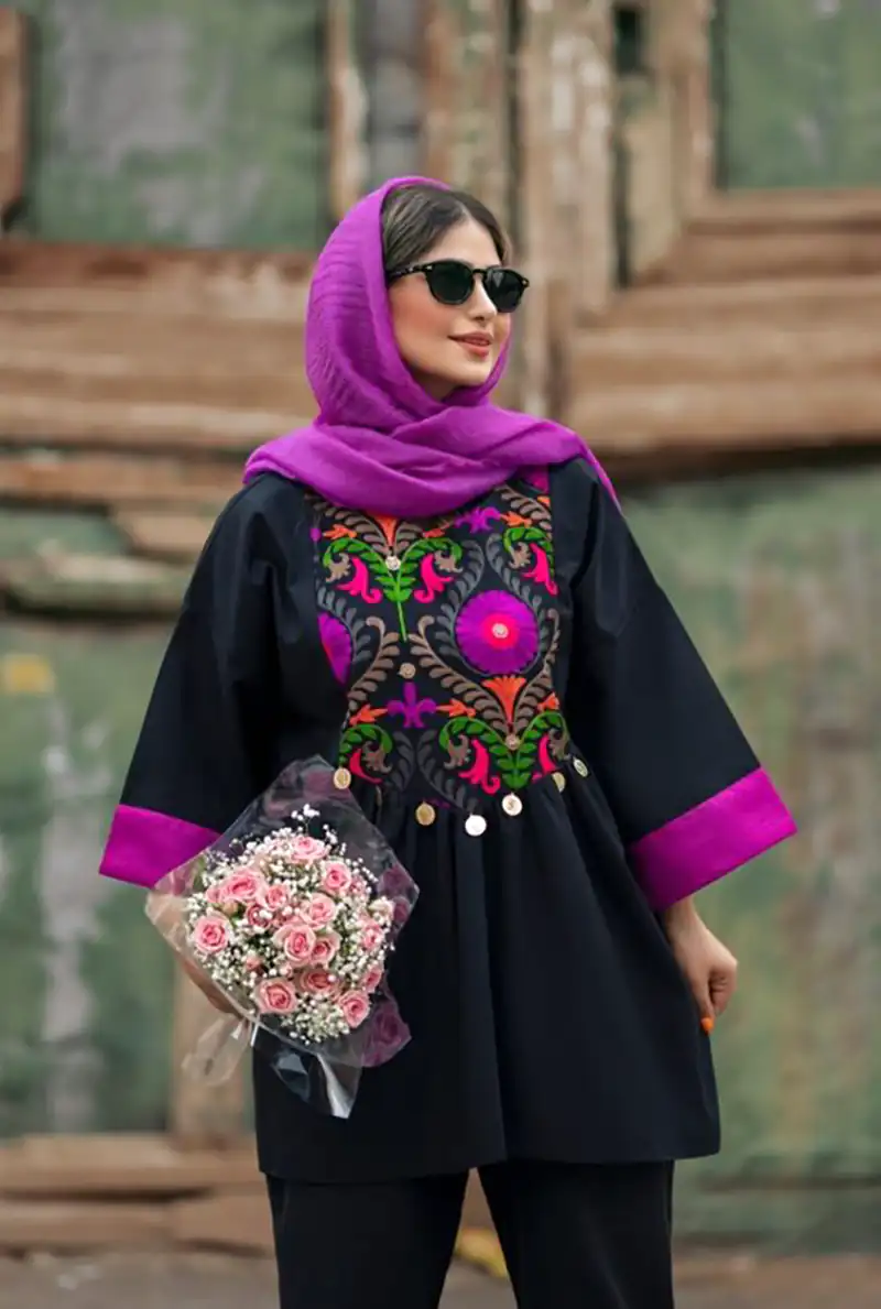 مدل مانتو سنتی تابستانه