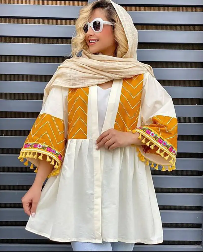 مدل مانتو سنتی تابستانه
