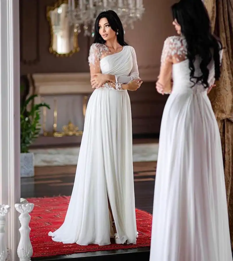 پیراهن ماکسی بلند ساده و شیک