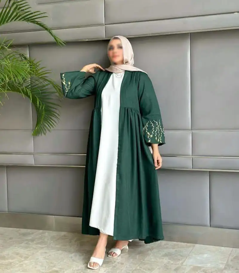 ست عبا و سارافون کرپ زنانه