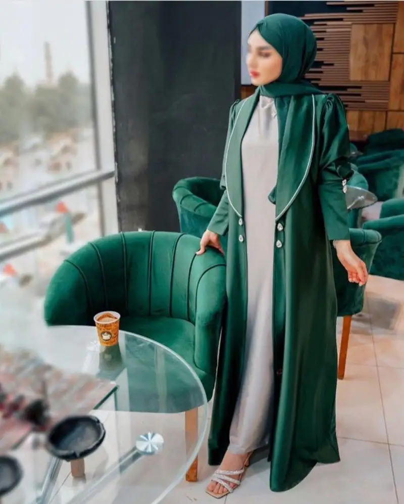 ست عبا و سارافون کرپ زنانه