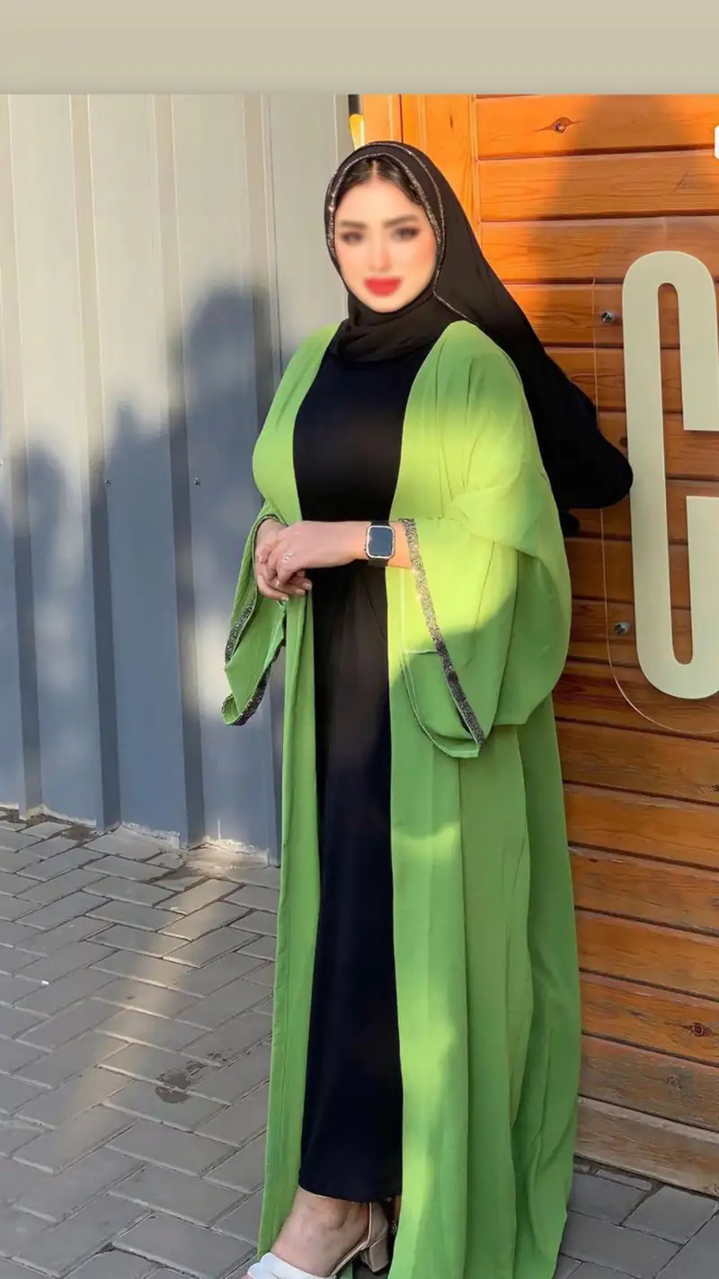 ست عبا و سارافون کرپ زنانه