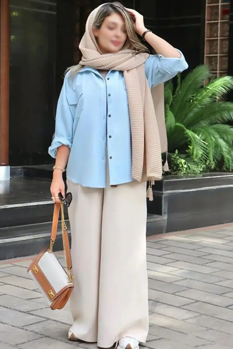 ست بلوز شلوار زنانه بیرونی
