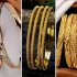 شیک ترین طرح های النگو طلا ساده و مجلسی برای بانوان سخت پسند