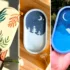مدل سینی سنگی کوچک و کاربردی مناسب برای جهیزیه عروس‌خانم‌ها