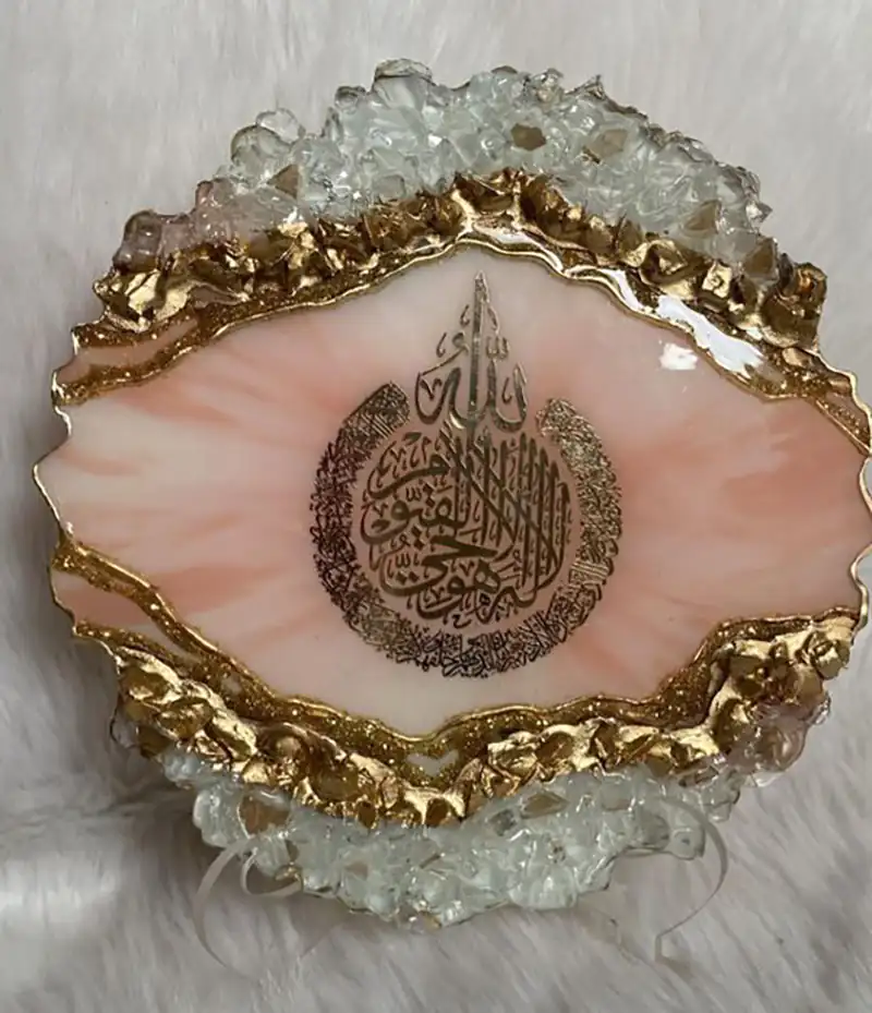 تابلو مدل رزینی طرح مذهبی