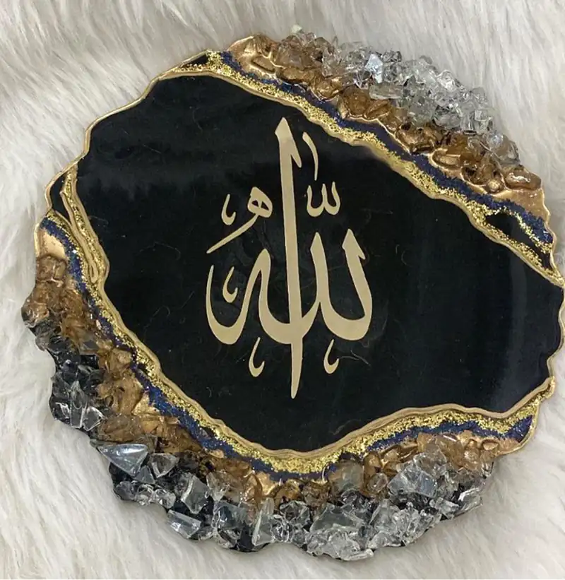 تابلو مدل رزینی طرح مذهبی