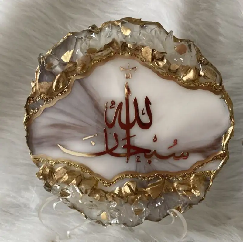 تابلو مدل رزینی طرح مذهبی