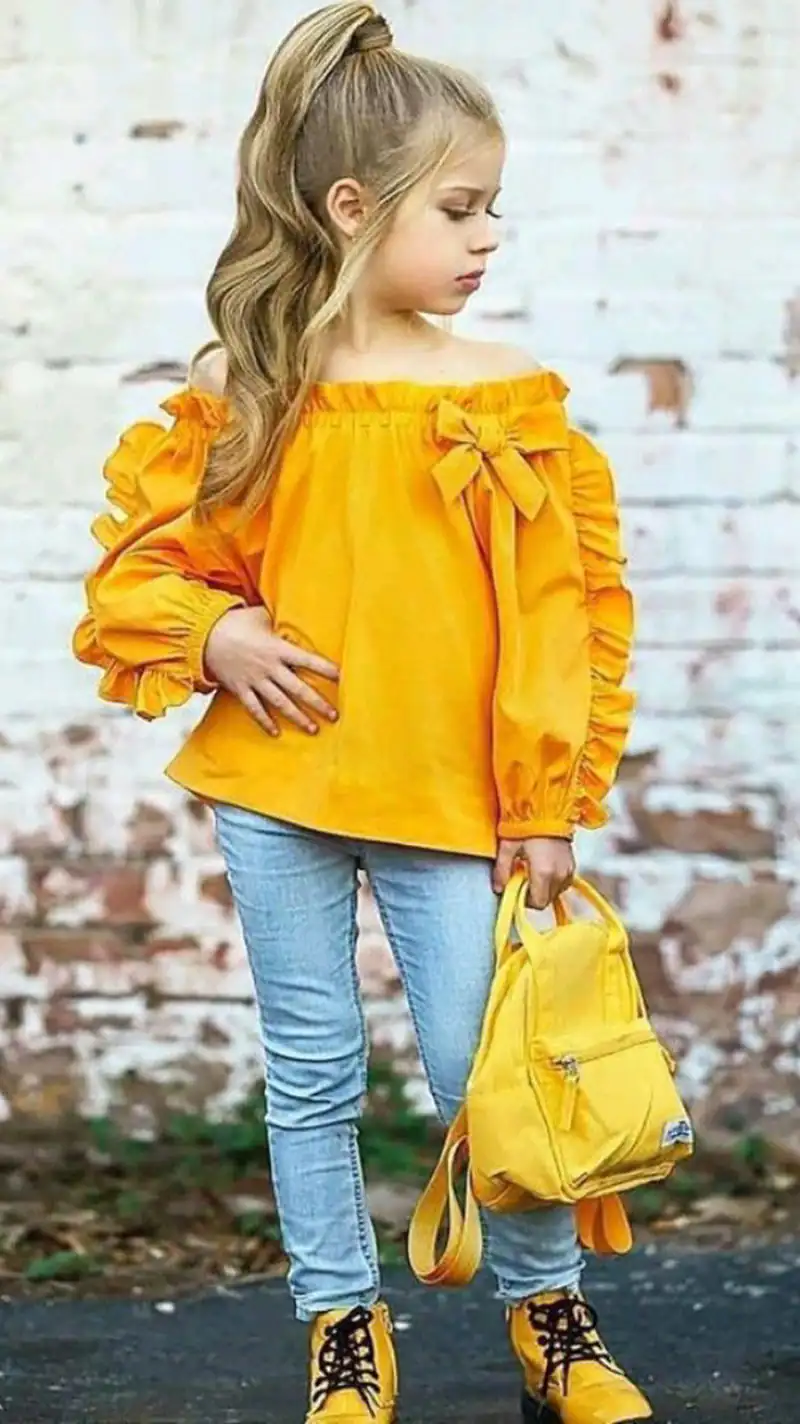 استایل تابستونی برای دختربچه ها