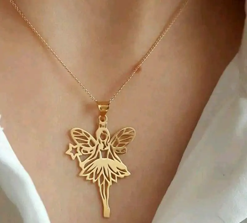 گردنبند دخترانه اسپرت طلا