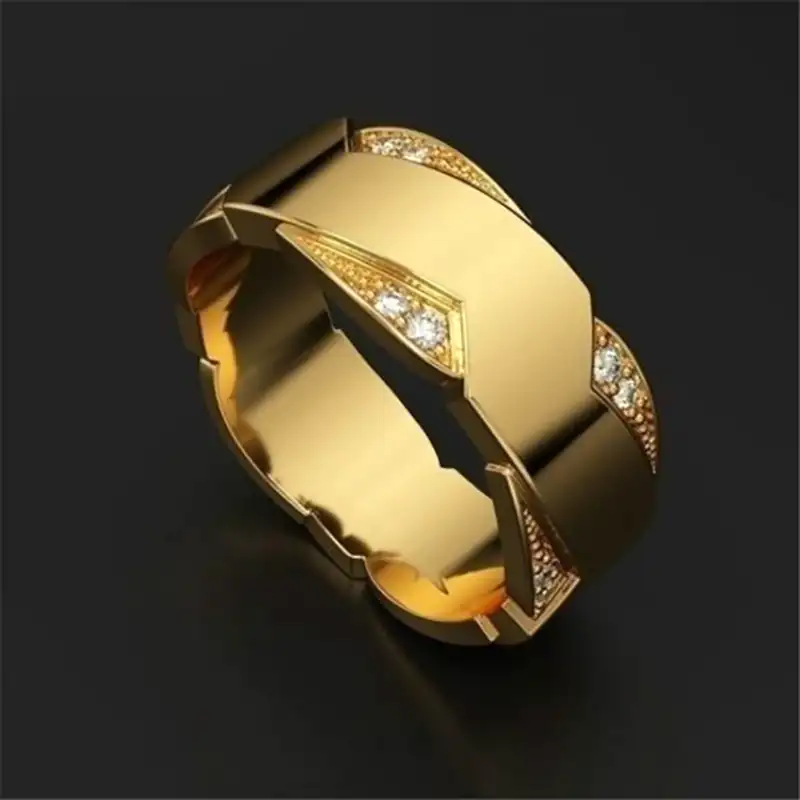 حلقه خاص طلای مردانه