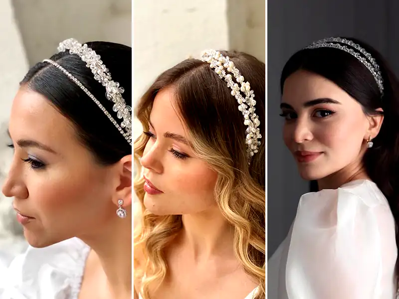 جدیدترین مدل های تل کریستالی عروس