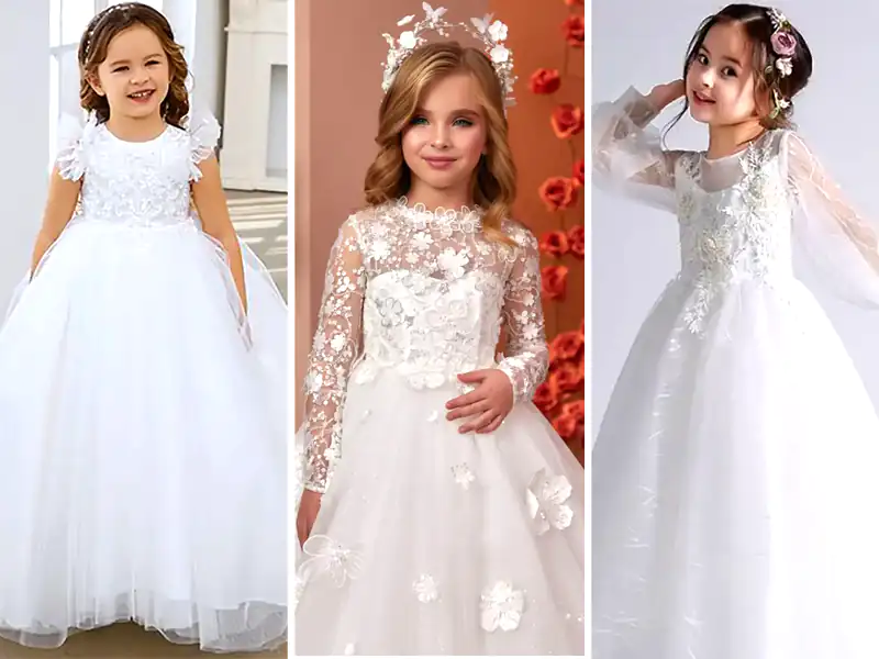 لباس عروس بچه گانه لاکچری