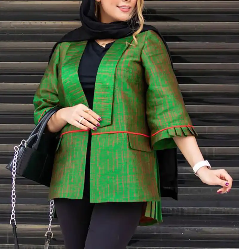مانتو تابستانی در رنگ های شاد