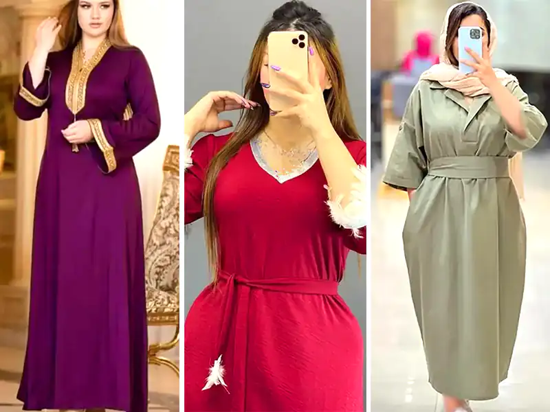 مدل کفتان ساده و بزرگ سایز
