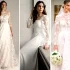 مدل لباس عروس اروپایی و ساده کار شده برای عروس خانم های یونیک پوش