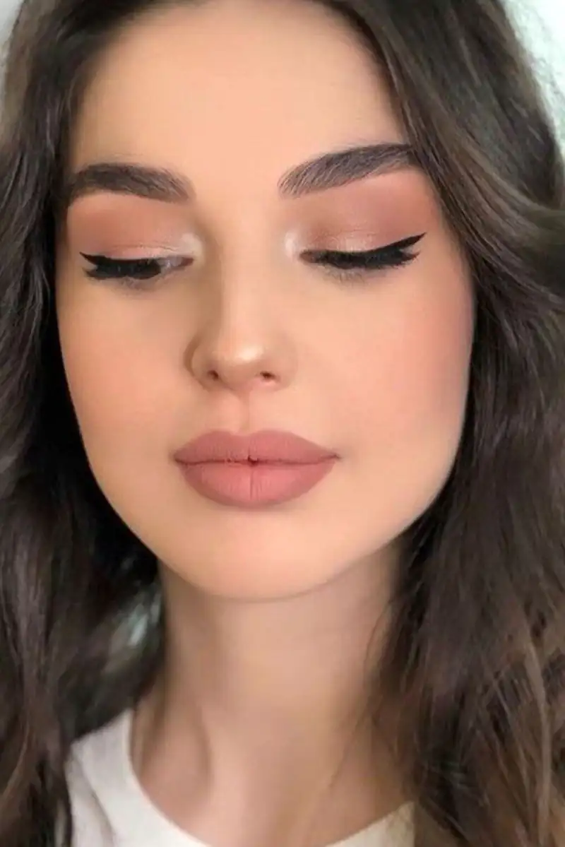 مدل میکاپ ملایم دخترونه