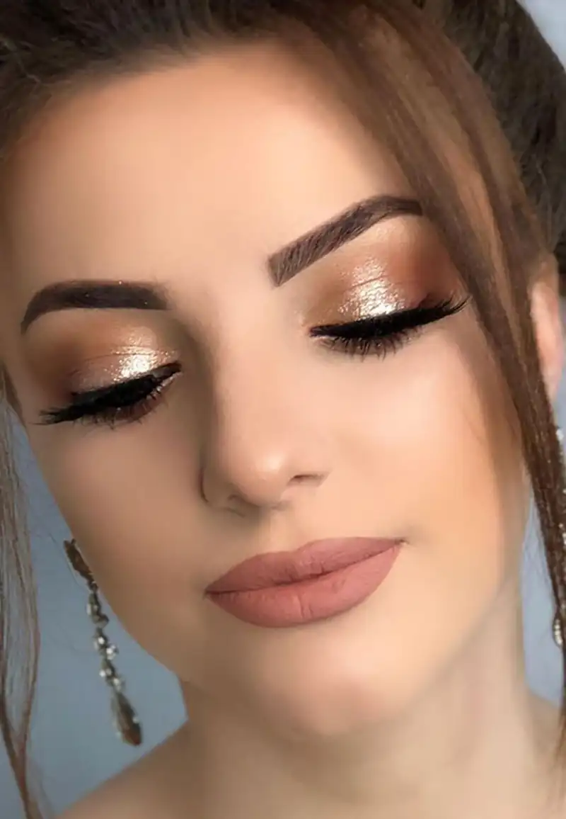مدل میکاپ ملایم دخترونه