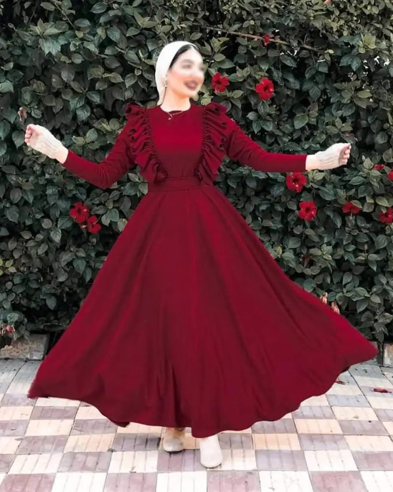 مدل پیراهن بلند زنانه شیک مد روز