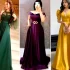 پیراهن ساتن امریکایی مجلسی و فوق العاده برای مهمانی ها و مجالس مهم