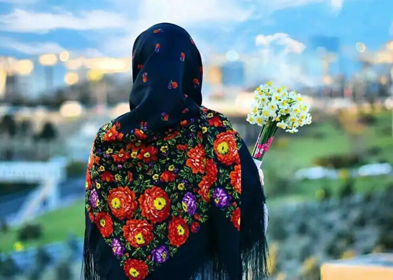 روسری مدل ترکمن