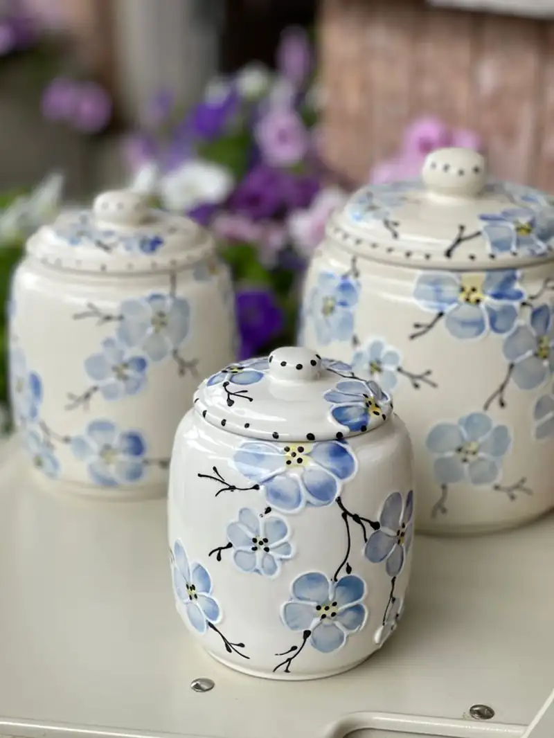 ست بانکه سه عددی جای چای و شکر و قهوه