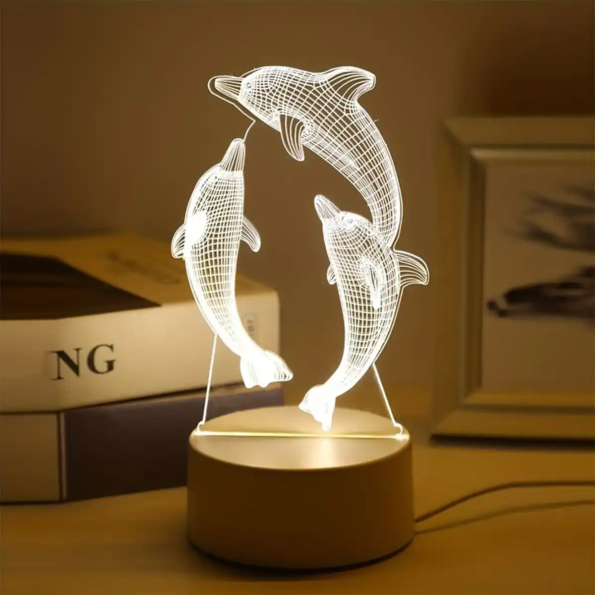 چراغ خواب 3 بعدی LED