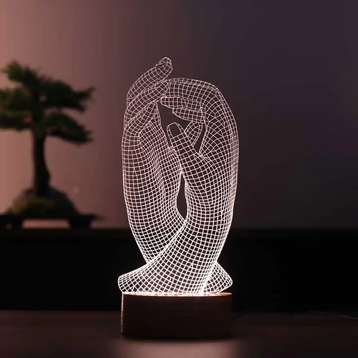 چراغ خواب 3 بعدی LED