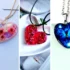 15 ایده جذاب برای استفاده از گردنبند قلبی کار شده رزینی در مجالس رسمی