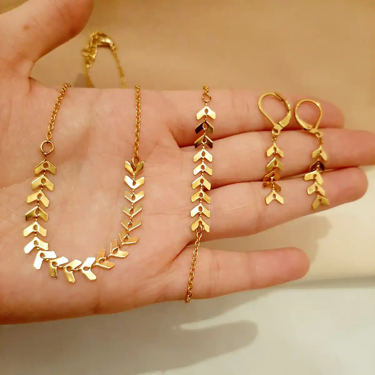 گردنبند خوشه گندم