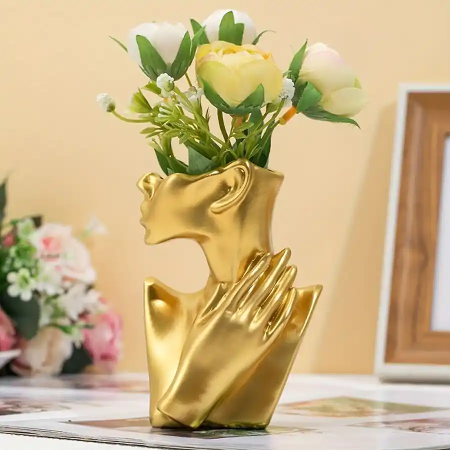 گلدان رخ طلایی