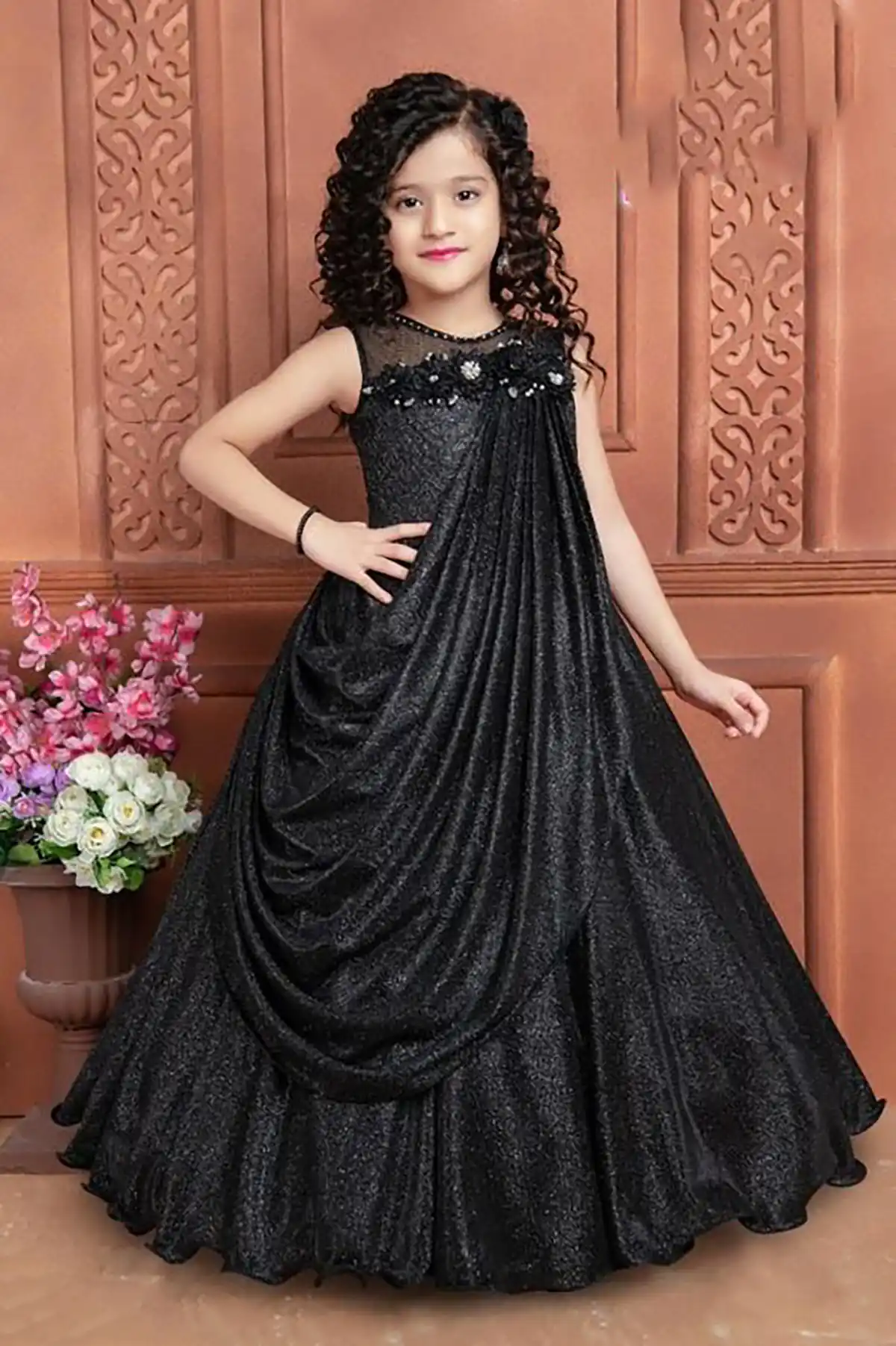 لباس لمه مجلسی دخترانه