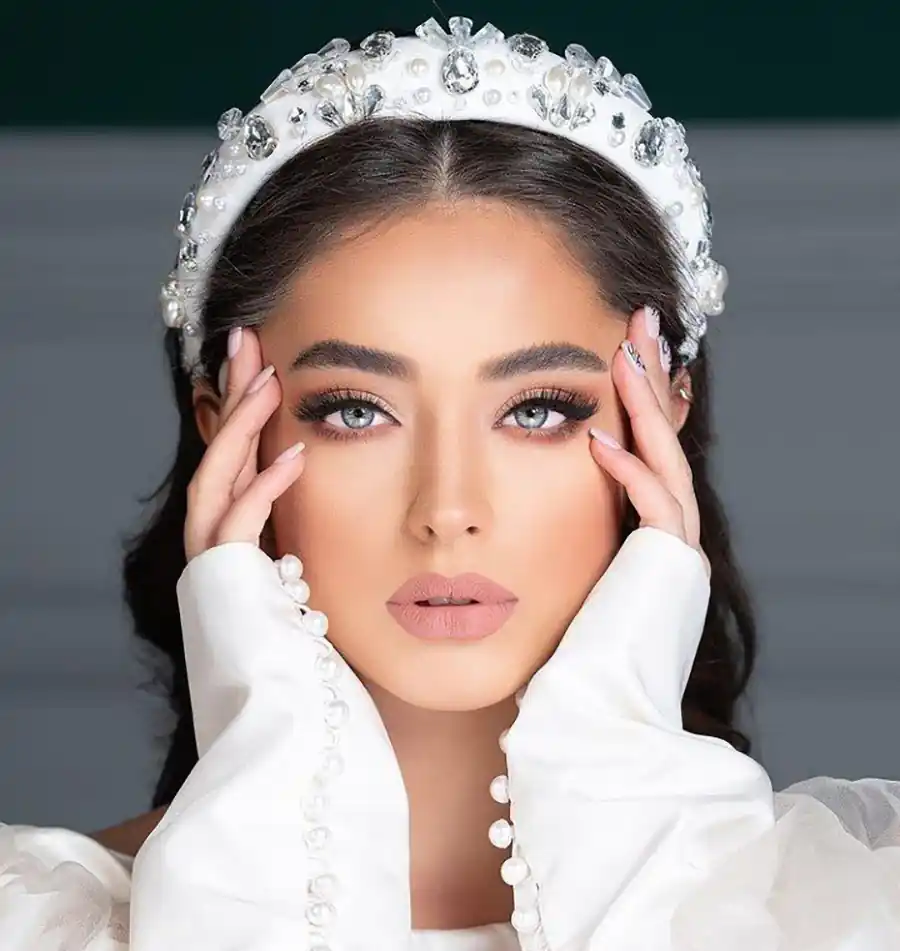 میکاپ و گریم ساده عروس