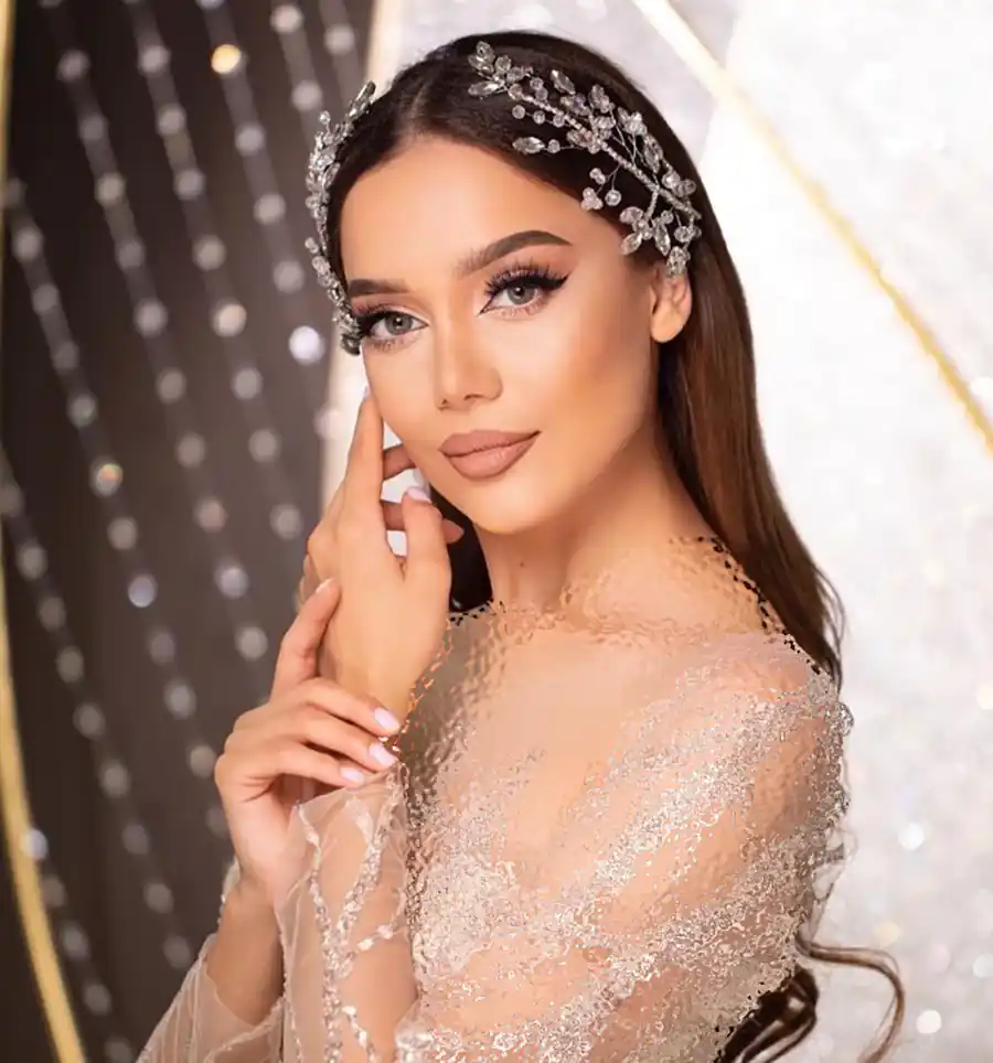 میکاپ و گریم ساده عروس