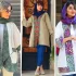 15 مدل مانتو کلاسیک مزونی با طرح کاشی؛ انتخابی هنری و زیبا