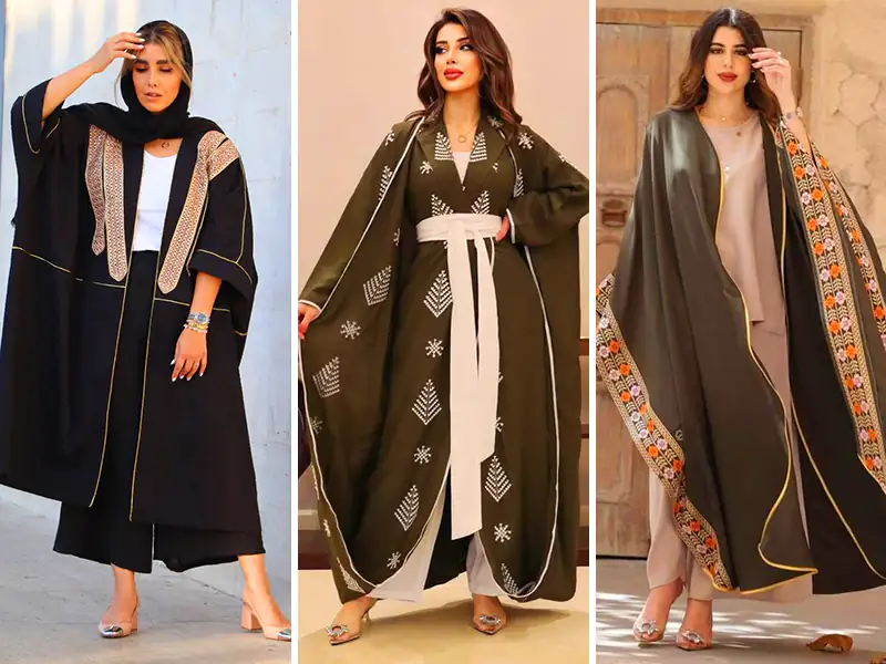 مانتو عبایی شیک و مد روز