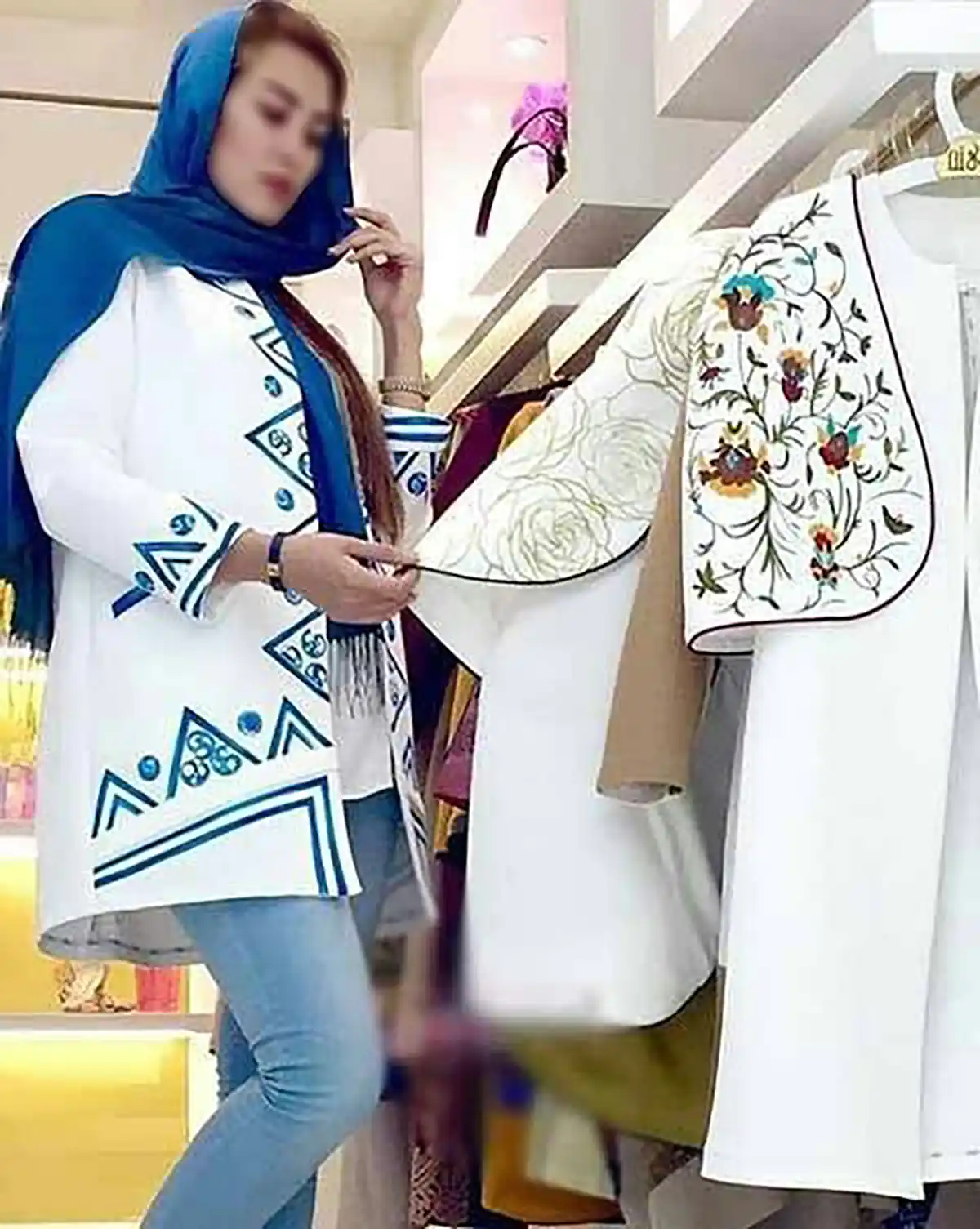 مانتوی لاکچری مد روز 
