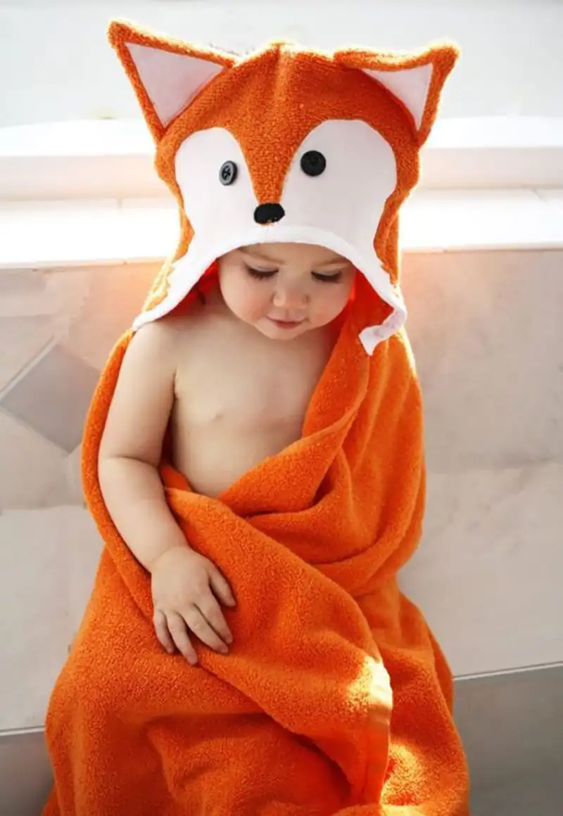 مدل های حوله دخترانه بچه گانه