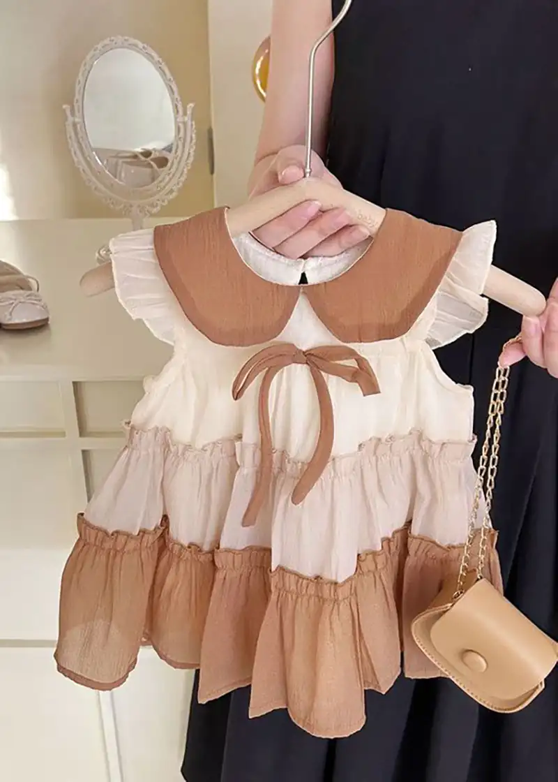 مدل لباس بچه گانه با رنگ نود